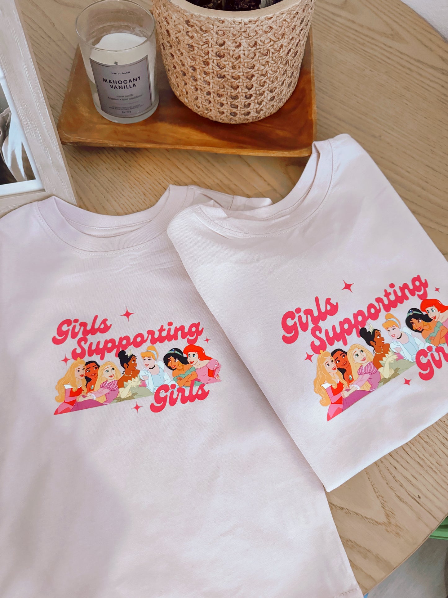 Girls Support Girls Princess Kids T-shirt