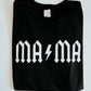Mama AD/DC Style T-shirt